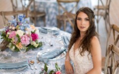 Photo Credit: Emily Exon Photography
Styled By: Chair Flair
Florals: Creative Edge Flowers
Model: Marina Pigueiras